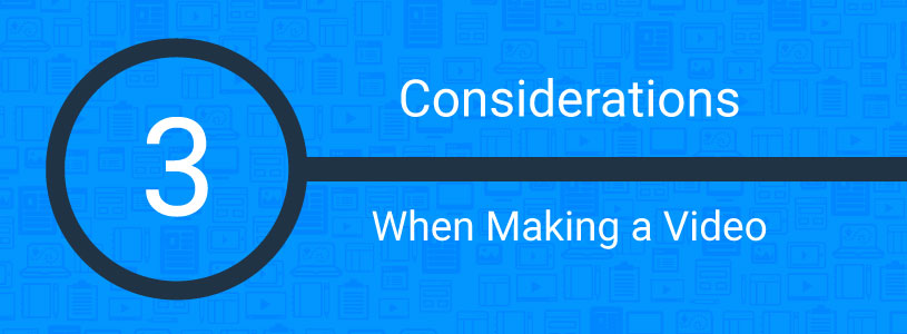 Three Considerations When Setting Out To Produce Your First Animated Video