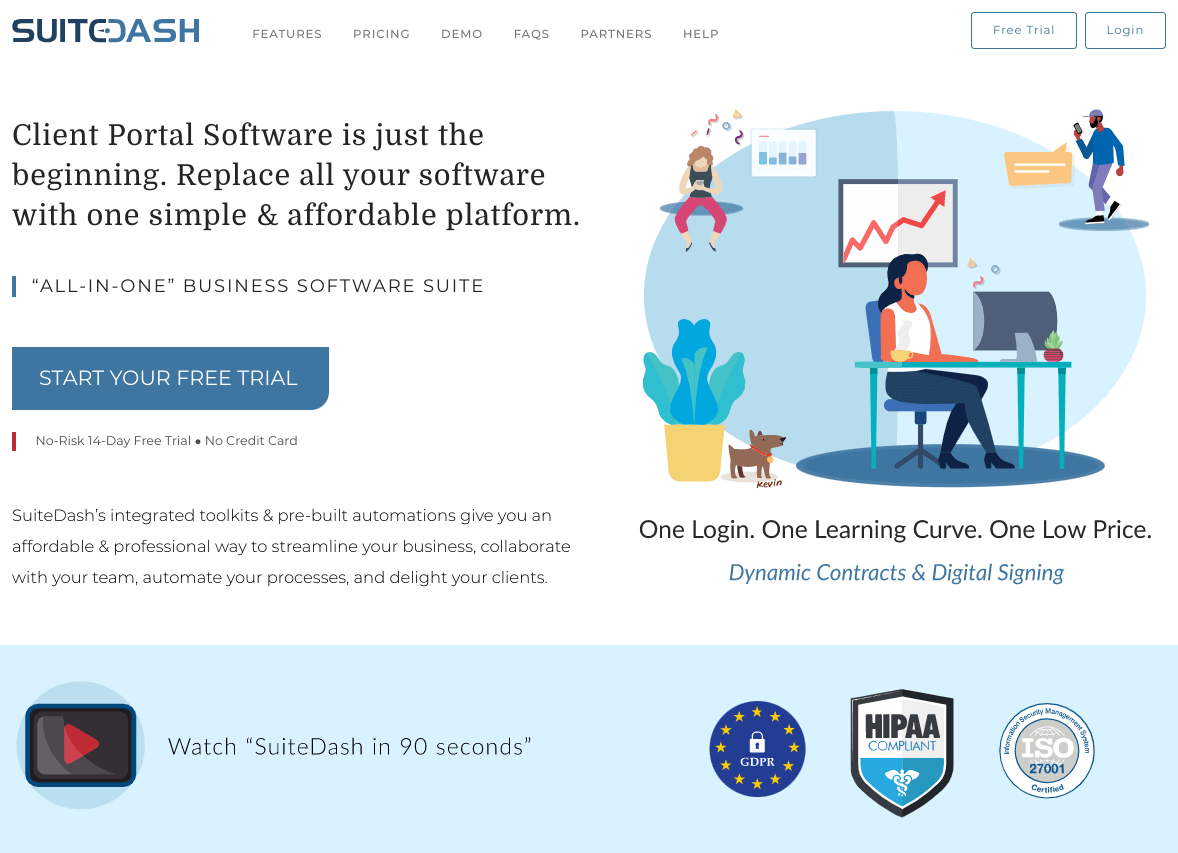 SuiteDash explainer video case study