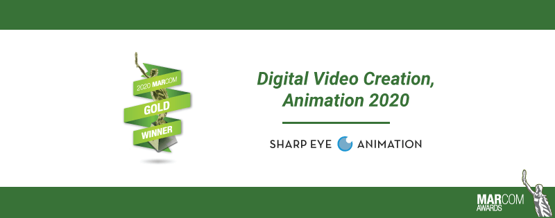 Sharp Eye Animation Wins Digital Video Award Award Three Consecutive Years